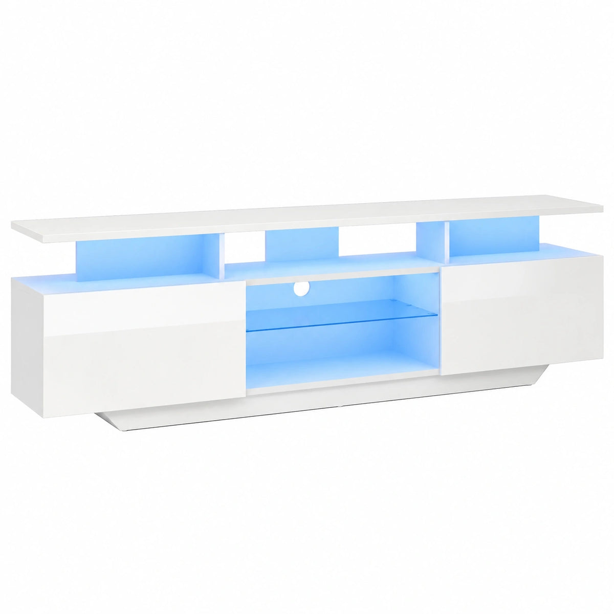 Meuble TV, avec rangement, pour le salon